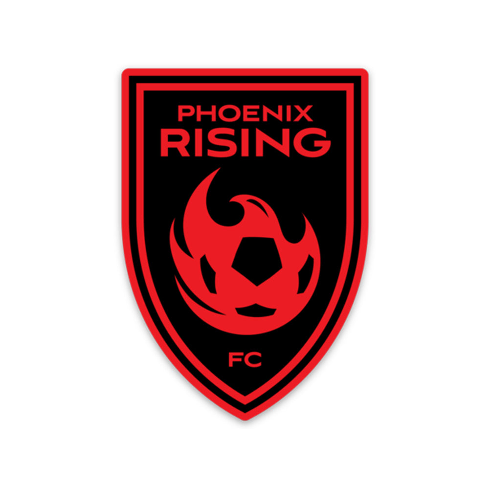 Phoenix Rising Tonal Shield 2&quot; Sticker