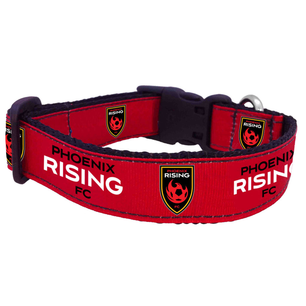 Phoenix Rising All Star Dogs Adjustable Dog Collar - Red