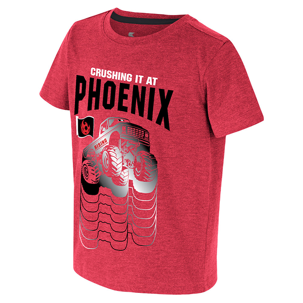 Phoenix Rising Toddler Colosseum Crushing It T-Shirt - Red