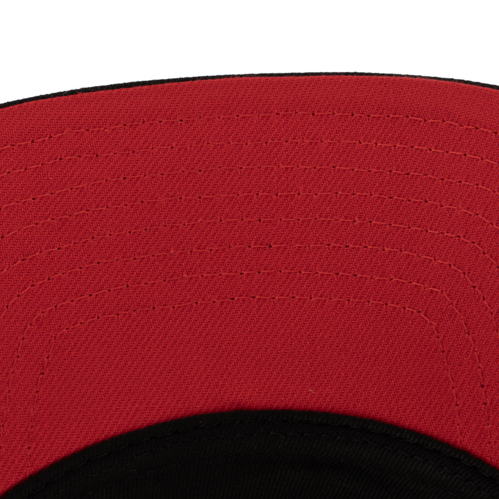Phoenix Rising New Era Red Under Visor 59FIFTY Fitted Hat - Black