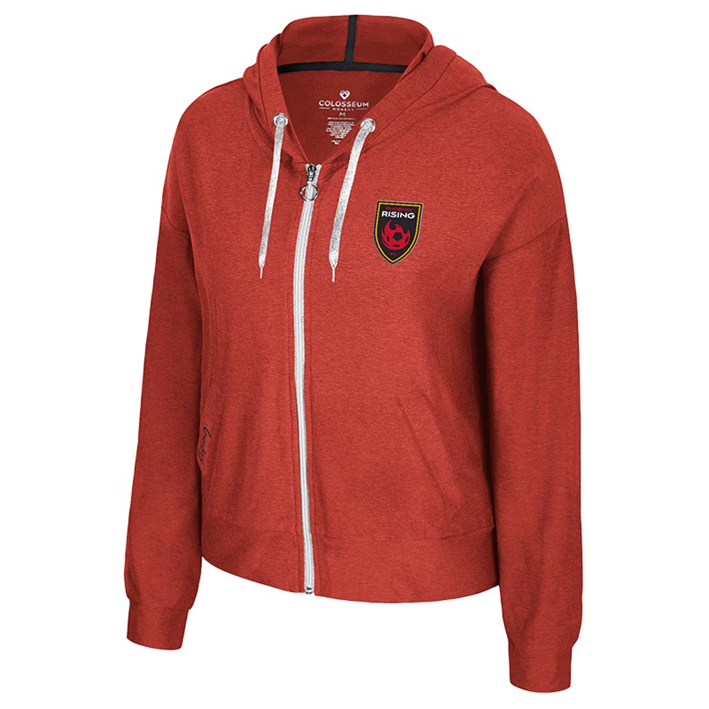 Phoenix Rising Women&#39;s Colosseum Julien Full Zip Hoodie - Red