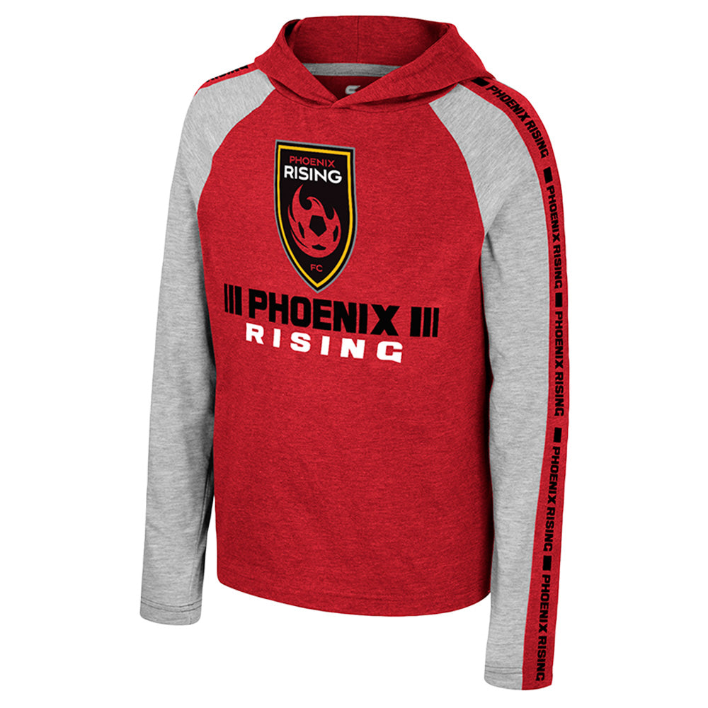 Phoenix Rising Youth Colosseum Ned Long-Sleeve Hooded Tee