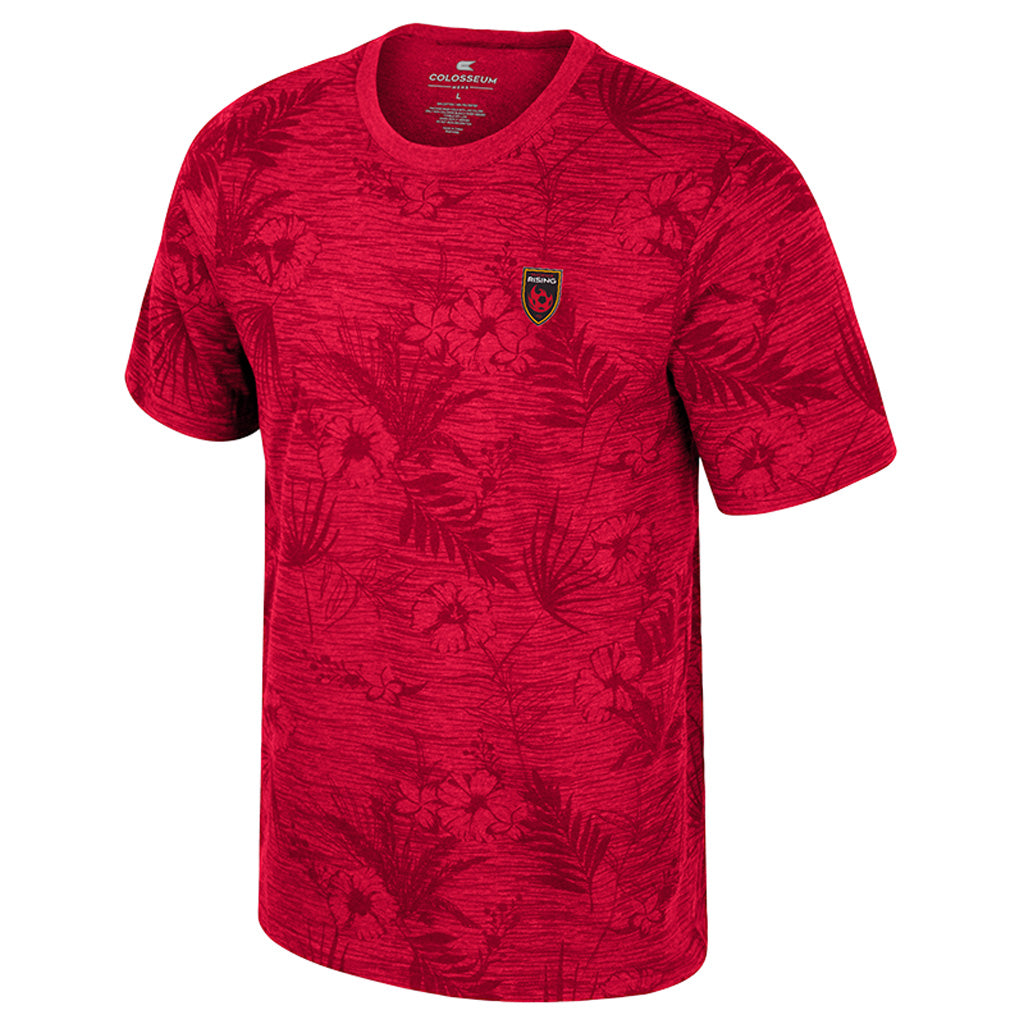 Phoenix Rising Colosseum Groves Printed T-Shirt - Red