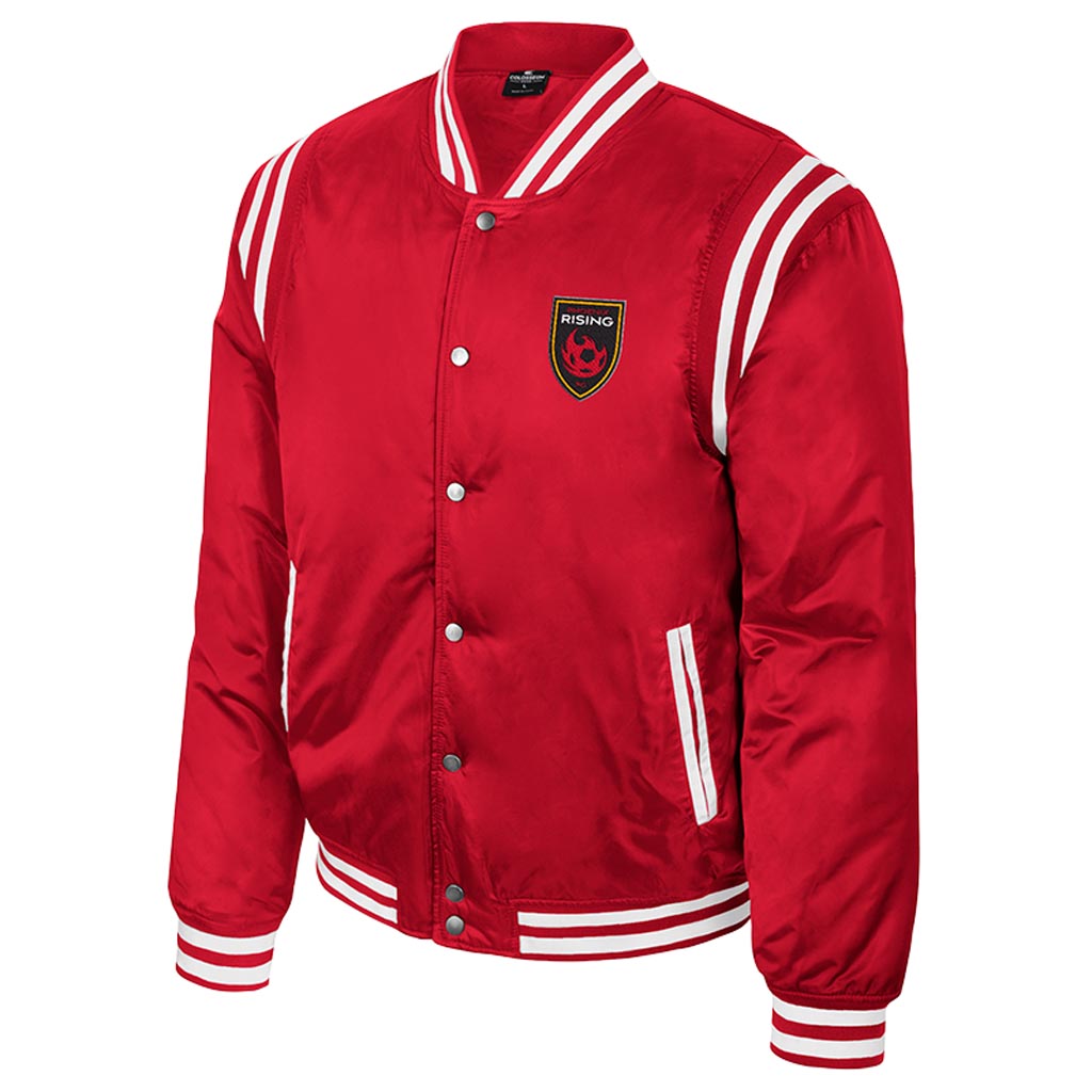 Phoenix Rising Colosseum Paddy&#39;s Sateen Snap Jacket - Red