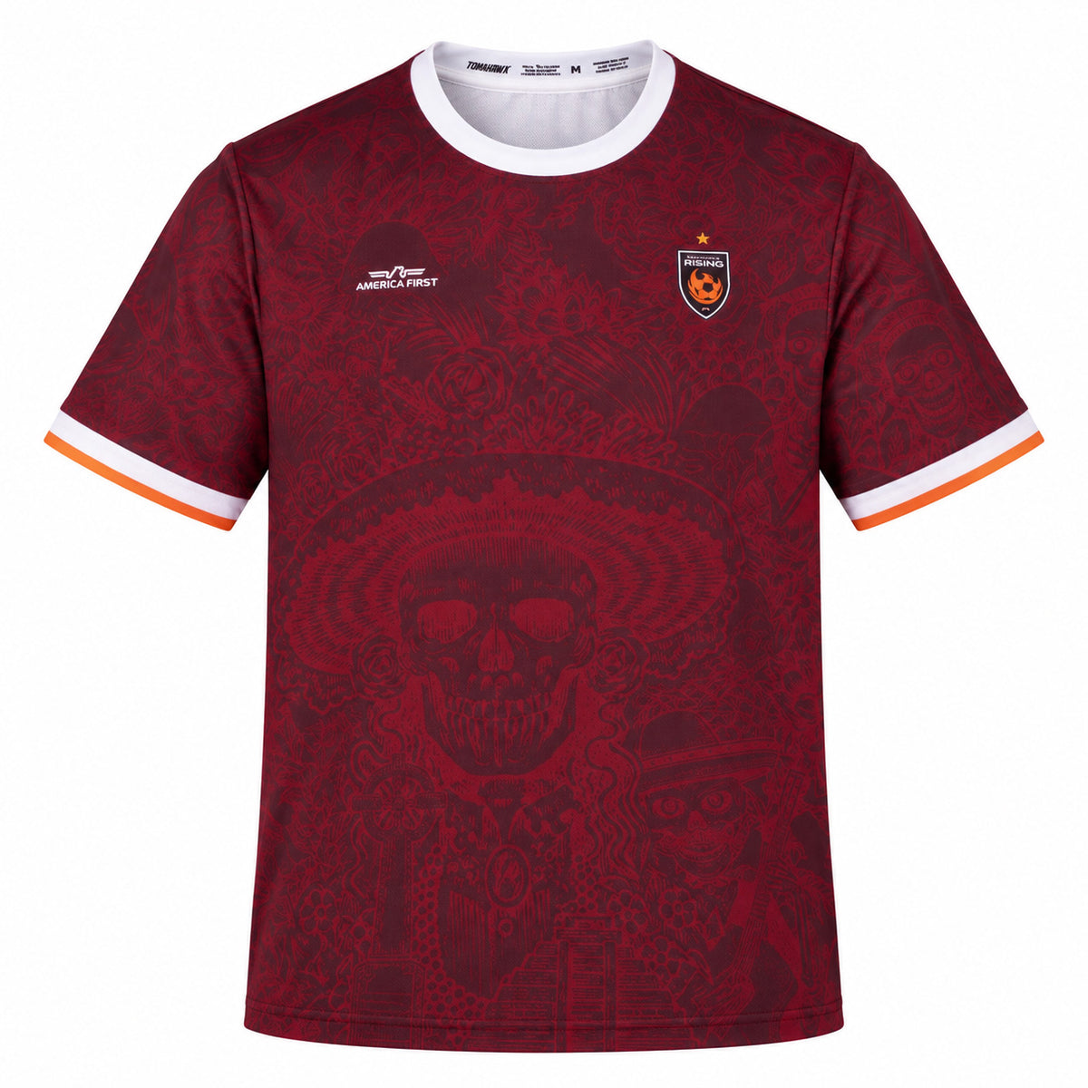 Phoenix Rising 2026 Noche Latina Training Top- Maroon
