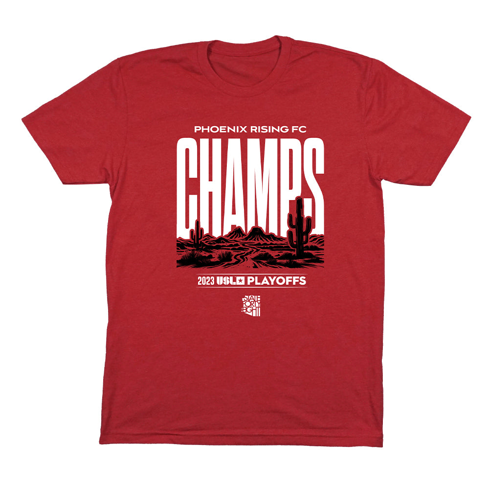 Phoenix Rising State Forty Eight 2023 USL Champions Tee