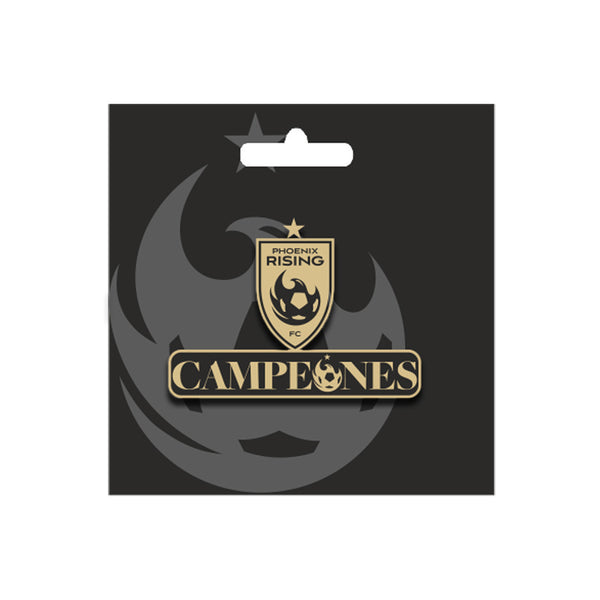 Phoenix Rising Global Scarves Campeones Pin - Phoenix Rising Team Store