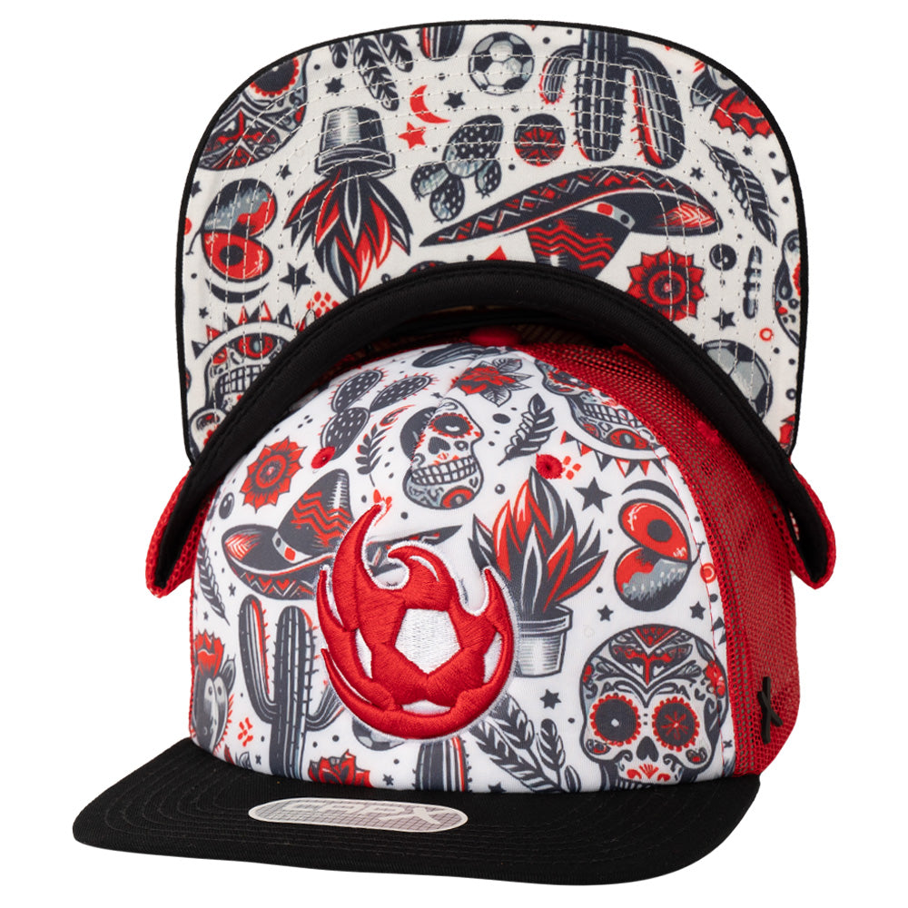 Phoenix Rising CapX Fiesta X-13 A-Frame Trucker Snapback Hat