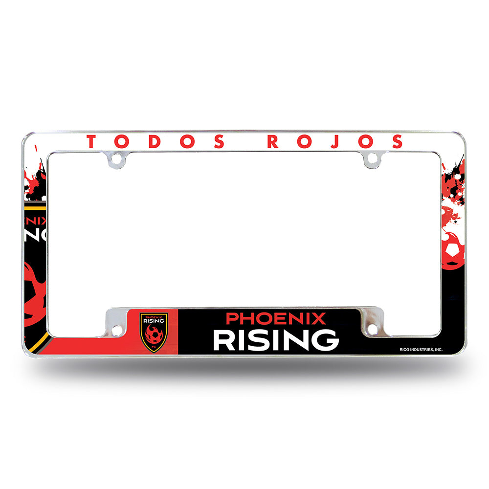 Phoenix Rising Rico All Over Chrome Plate Frame