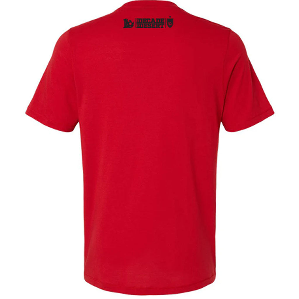 Phoenix Rising Youth adidas Black Shield Black Star T-Shirt - Red