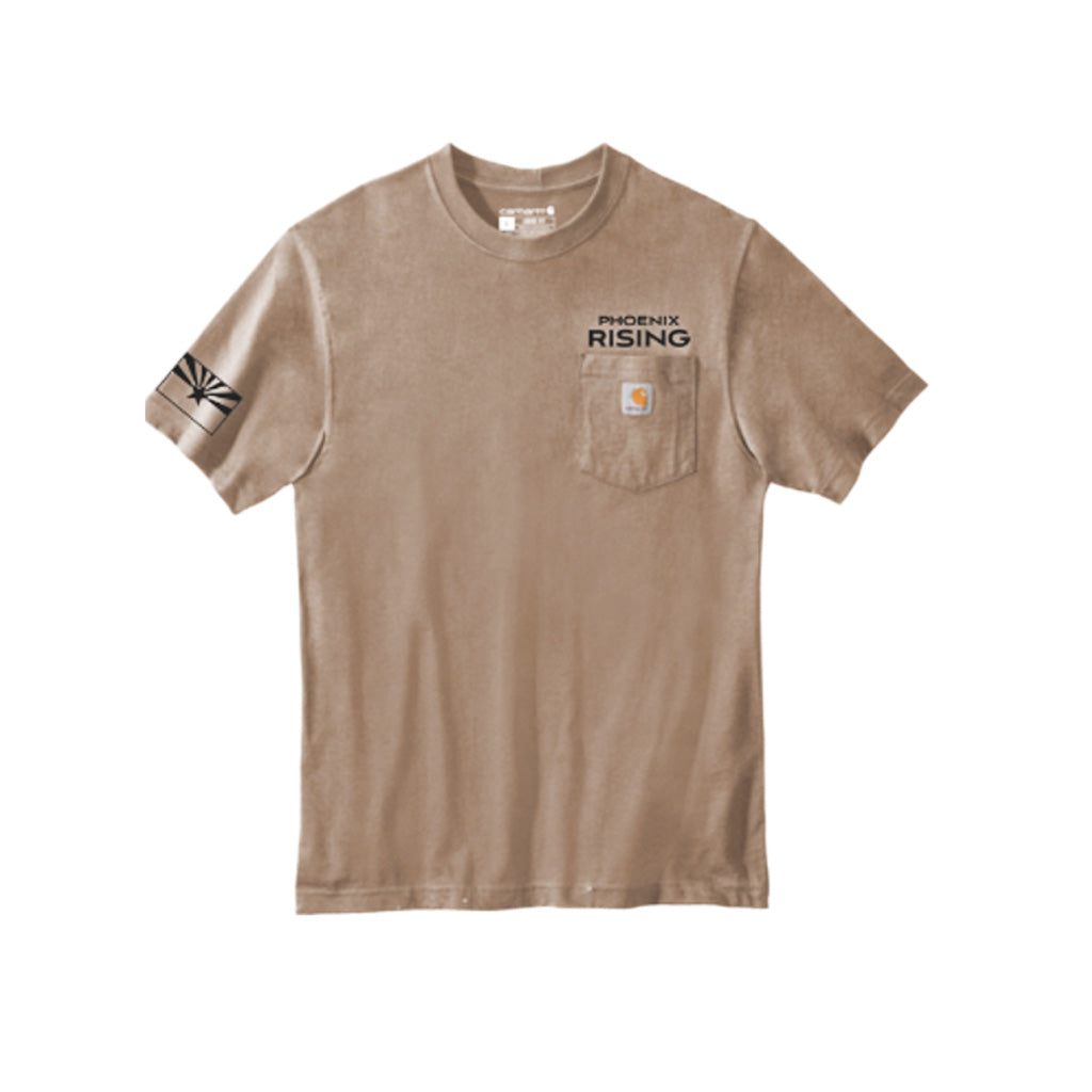 Phoenix Rising Working Man T-Shirt - Tan