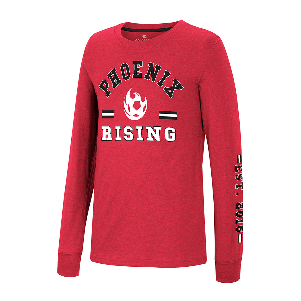 Phoenix Rising Youth Colosseum Roof Top Long Sleeve Tee